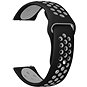 Řemínek Eternico Sporty Universal Quick Release 22mm Elephant Gray and Black     - Řemínek