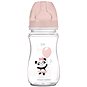 Canpol babies EXOTIC ANIMALS 240 ml růžová - Kojenecká láhev