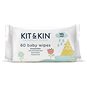 Dětské vlhčené ubrousky Kit & Kin Naturally Clean Baby Wipes 60 ks - Dětské vlhčené ubrousky