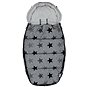 Dooky Footmuff DeLuxe Grey Stars, vel. L - Fusak do kočárku
