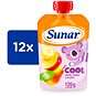 Kapsička pro děti Sunar Cool ovocná kapsička hruška, banán, mango 12× 120 g - Kapsička pro děti