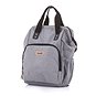 Přebalovací taška CHIPOLINO Přebalovací taška/batoh Grey Linen - Přebalovací taška