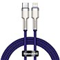 Baseus Cafule Series nabíjecí / datový kabel USB-C na Lightning PD 20W 2m, fialová - Datový kabel