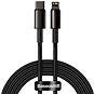 Baseus Tungsten Gold Fast Charging Data Cable Type-C to Lightning PD 20W 2m Black - Datový kabel