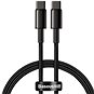 Baseus Tungsten Gold Fast Charging Data Cable Type-C (USB-C) 100W 1m Black - Datový kabel