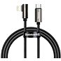 Baseus Elbow Fast Charging Data Cable Type-C to iP PD 20W 2m Black - Datový kabel