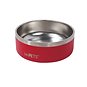 Miska pro psy M-Pets Eskimo miska s dvojitou nerez stěnou a protiskluzem červená 1,25 l - Miska pro psy