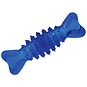 DOG FANTASY hračka kost válec guma modrá 12 cm - Hračka pro psy