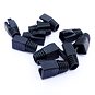Datacom Návlek pro plug RJ45 (CAT6A,CAT7) černý (10ks) - Krytka konektoru