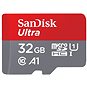 Paměťová karta SanDisk MicroSDHC 32GB Ultra + SD adaptér - Paměťová karta