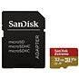 Paměťová karta SanDisk MicroSDHC 32GB Extreme + SD adaptér - Paměťová karta