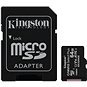 Paměťová karta Kingston MicroSDXC 64GB Canvas Select Plus + SD adaptér - Paměťová karta