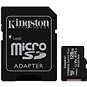 Paměťová karta Kingston MicroSDXC 128GB Canvas Select Plus + SD adaptér - Paměťová karta