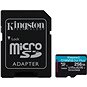 Paměťová karta Kingston MicroSDXC 256GB Canvas Go! Plus + SD adaptér - Paměťová karta