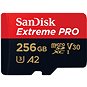 SanDisk microSDXC 256GB Extreme PRO + Rescue PRO Deluxe + SD adaptér - Paměťová karta