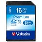 Verbatim SDHC 16GB Premium - Paměťová karta