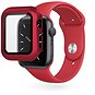 Ochranný kryt na hodinky Epico tvrzené pouzdro pro Apple Watch 4/5/6/SE (44mm) - červené - Ochranný kryt na hodinky