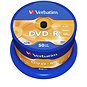 Média VERBATIM DVD-R AZO 4,7GB, 16x, spindle 50 ks - Média