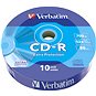 VERBATIM CD-R 700MB, 52x, wrap 10 ks - Média