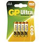 Jednorázová baterie GP Ultra Alkaline LR03 (AAA) 4ks v blistru - Jednorázová baterie