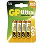 Jednorázová baterie GP Ultra Alkaline LR6 (AA) 4ks v blistru - Jednorázová baterie
