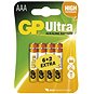 Jednorázová baterie GP Ultra Alkaline LR03 (AAA) 6+2ks v blistru - Jednorázová baterie