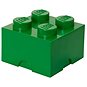 Úložný box LEGO Úložný box 250 x 250 x 180 mm - tmavě- zelený - Úložný box