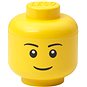 Úložný box LEGO úložná hlava (mini) - chlapec - Úložný box