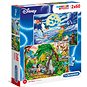 Puzzle Peter Pan a Kniha džunglí 2x60 dílků - Puzzle