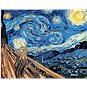 Malování podle čísel - Výkřik na hvězdnou noc - inspirace van Goghem - Malování podle čísel