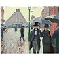 Malování podle čísel - Paris street; Rainy day (Gustave Caillebotte) - Malování podle čísel