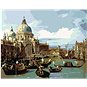 Malování podle čísel - Vstup do Canal Grande v Benátkách (Canaletto) - Malování podle čísel