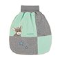 Fusak do autosedačky Sterntaler Vak do autosedačky fleece oslík Emmi 9012000 - Fusak do autosedačky