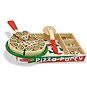 Nádobí do dětské kuchyňky Melissa-Doug Dřevěná pizza - Nádobí do dětské kuchyňky