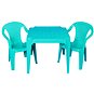 IPAE - sada zelená  2 židličky a stoleček - Dětský nábytek
