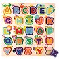 Didaktická hračka Anglická abeceda se zvířátky - Didaktická hračka