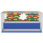 Úložný box LEGO Iconic Herní a sběratelská skříňka - modrá - Úložný box