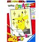 Ravensburger Kreativní a výtvarné hračky 202430 CreArt Pokémon Pikachu  - Malování podle čísel
