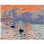 Malování podle čísel - Východ slunce (C.Monet) - Malování podle čísel