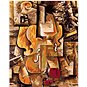 Malování podle čísel - Housle a hrozny (Picasso) - Malování podle čísel