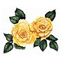Zuty - Malování Podle Čísel - Žluté Růže (Alexandria Gilbert), 80X100 Cm, Plátno+Rám - Malování podle čísel