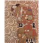 Zuty - Malování podle čísel - OBJETÍ (G. KLIMT), 80x100 cm, vypnuté plátno na rám - Malování podle čísel