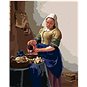 Zuty - Malování podle čísel - MLÉKAŘKA (J. VERMEER), 80x100 cm, vypnuté plátno na rám - Malování podle čísel