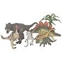 Set 6 dinosaurů se stromy - Figurky