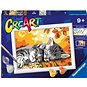 Ravensburger Kreativní a výtvarné hračky 201907 CreArt Podzimní koťata - Malování podle čísel
