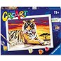 Ravensburger Kreativní a výtvarné hračky 201938 CreArt Majestátní tygr - Malování podle čísel