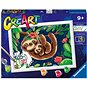 Ravensburger Kreativní a výtvarné hračky 201952 CreArt Roztomilí lenochodi - Malování podle čísel