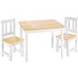 Dětská sestava Alice dvě židle a stůl bílá - Dětský nábytek