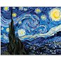 Měsíc v podání Van Gogha, 40×50 cm, bez rámu a bez vypnutí plátna - Malování podle čísel