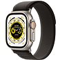 Apple Watch Ultra 49mm titanové pouzdro s černo-šedým trailovým tahem - M/L - Chytré hodinky